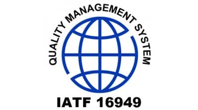 Estem en procés d'obtenció de la IATF16949.